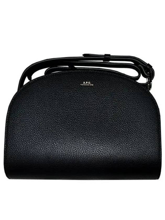 Demi Lune Small Cross Bag Black - A.P.C. - BALAAN 2