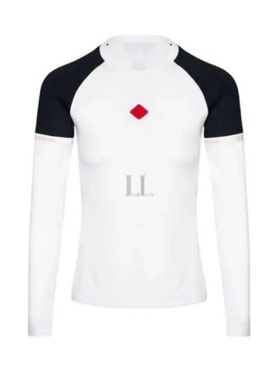 Sienna Slim Fit Long Sleeve T-Shirt White - J.LINDEBERG - BALAAN 2