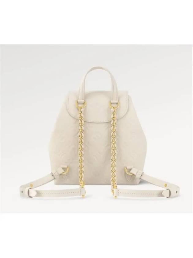 Backup Monogram Empreinte Backpack Cream - LOUIS VUITTON - BALAAN 7