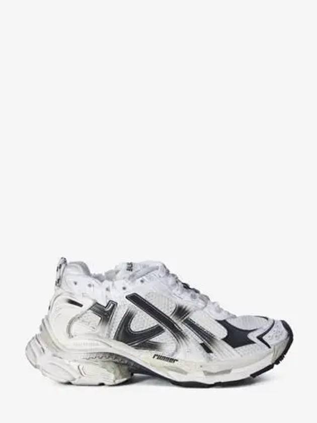 Runner Gradient Low Top Sneakers White Black - BALENCIAGA - BALAAN 3