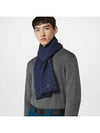 Neo Petit Damier Scarf Navy - LOUIS VUITTON - BALAAN 9