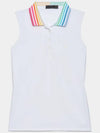 Color Blend Silky Tech Sleeveless Polo G4LS23K860B SNO - G/FORE - BALAAN 1