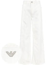 Pants 3R2J331NW2Z 0156 White - EMPORIO ARMANI - BALAAN 2