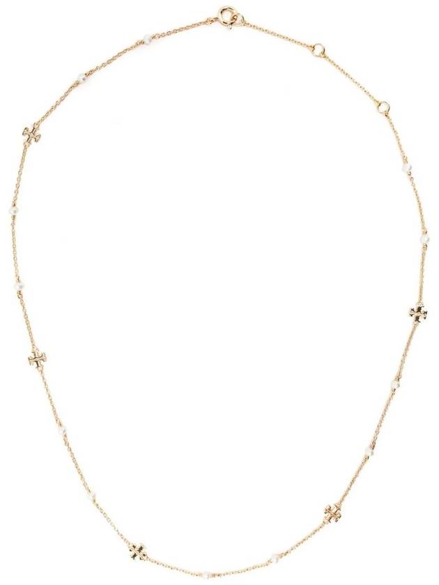 Kira Pearl Necklace Gold - TORY BURCH - BALAAN 2