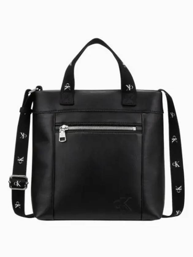 Jeans Ultralight Tote Bag Black - CALVIN KLEIN - BALAAN 1