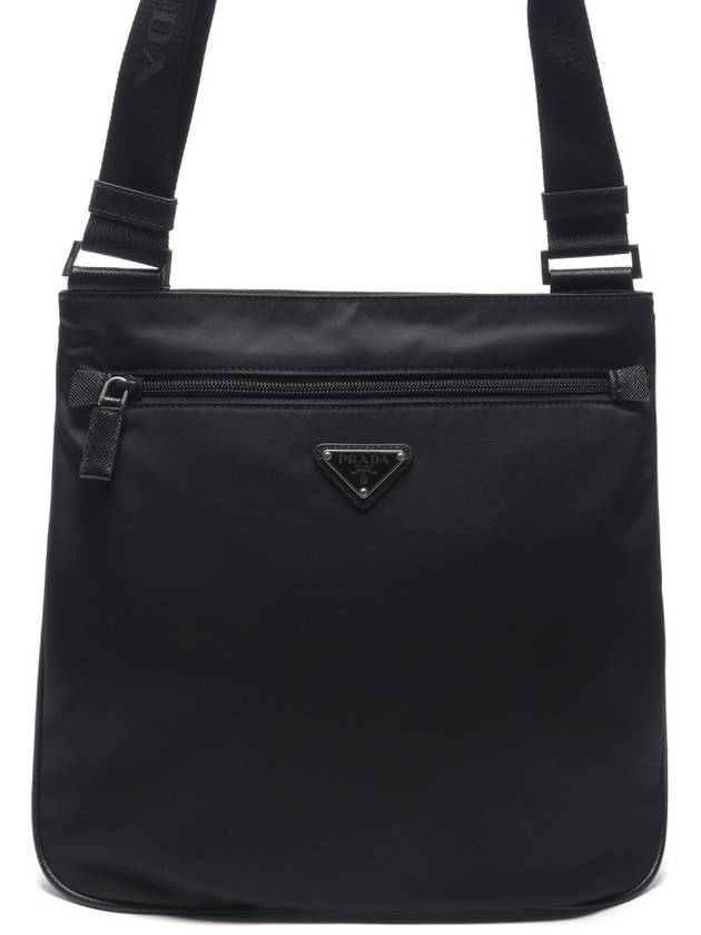 triangle logo Pocono cross bag black - PRADA - BALAAN.