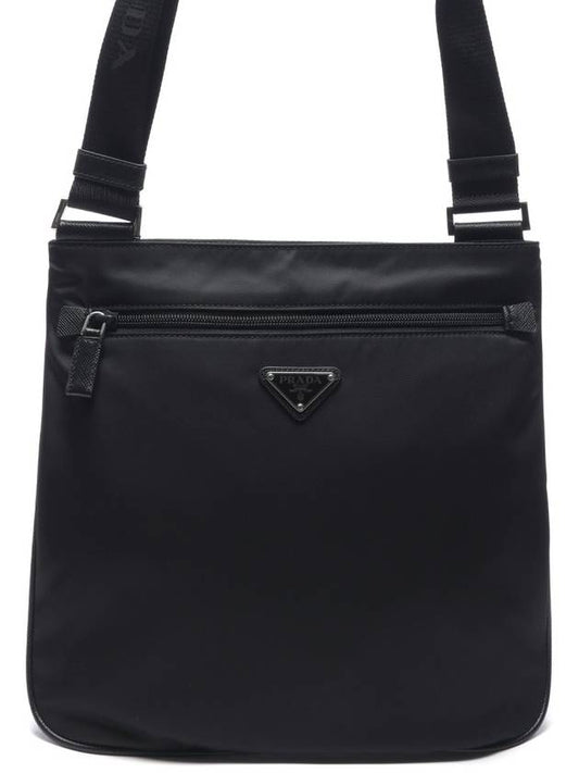 Triangle Logo Pocono Cross Bag Black - PRADA - BALAAN 2