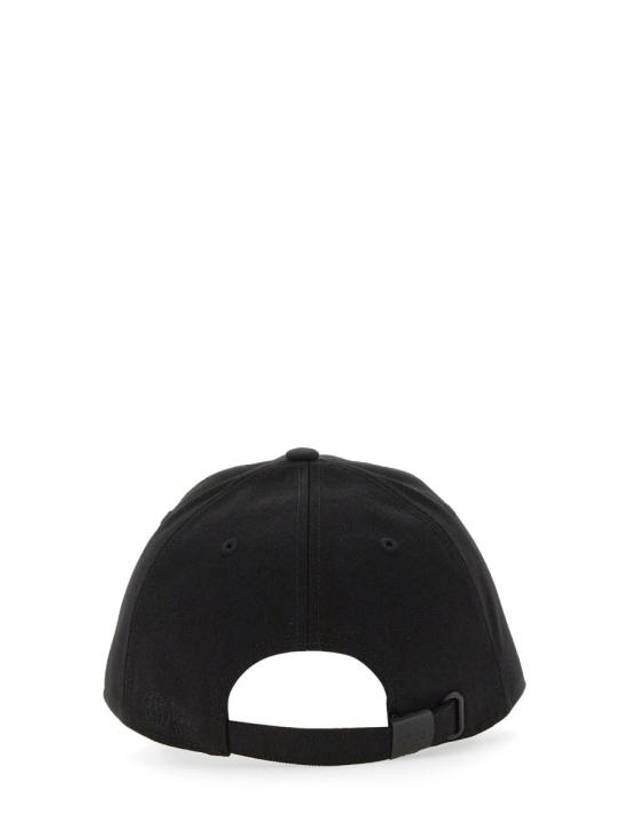 Embroidered Logo Ball Cap Black - Y-3 - BALAAN 4