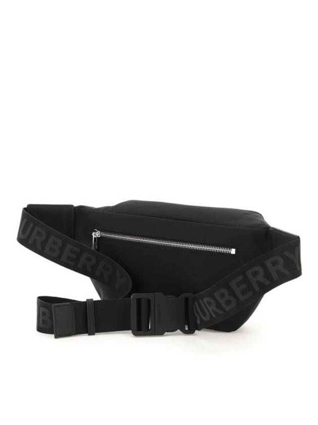 Logo Print Nylon Sonny Bum Belt Bag Black - BURBERRY - BALAAN 4