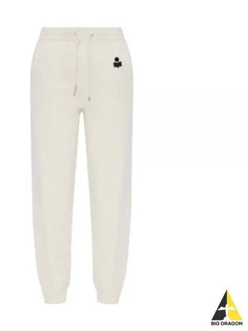 KIRA PA0105FA A1X06E 02LY Kira logo jogger pants - ISABEL MARANT - BALAAN 1