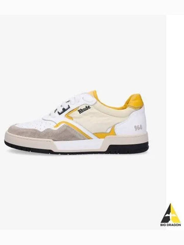 Racing Sneakers White Mustard RHPS23FO06604036 - RHUDE - BALAAN 1