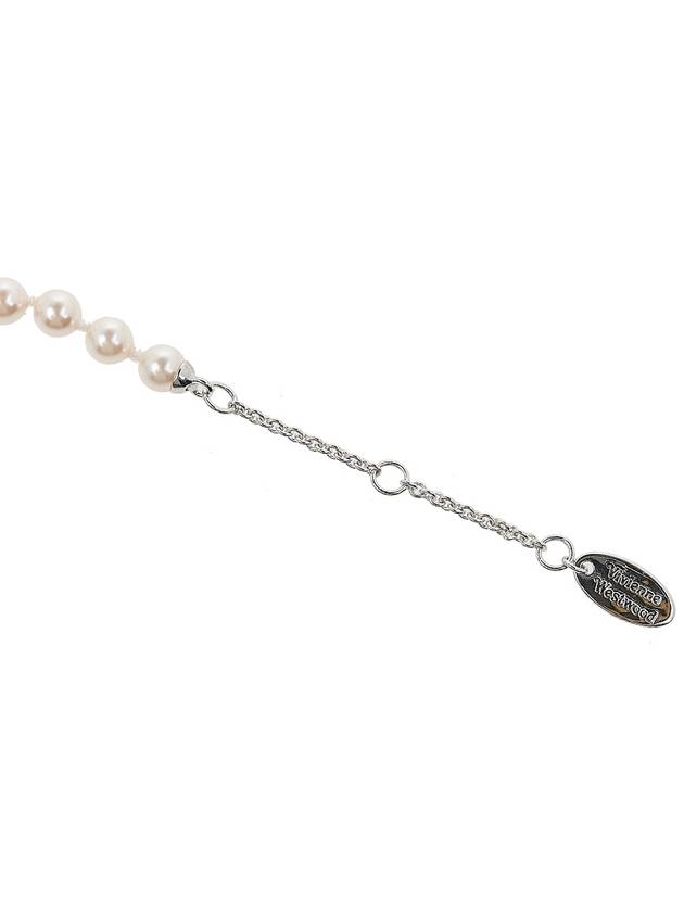 Women's Olympia Pearl Necklace Silver - VIVIENNE WESTWOOD - BALAAN 8