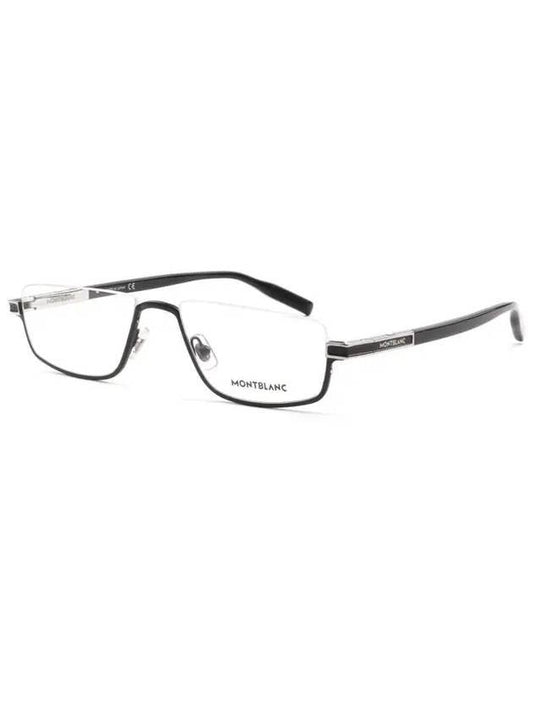 Eyewear Metal Black Glasses Frame - MONTBLANC - BALAAN.