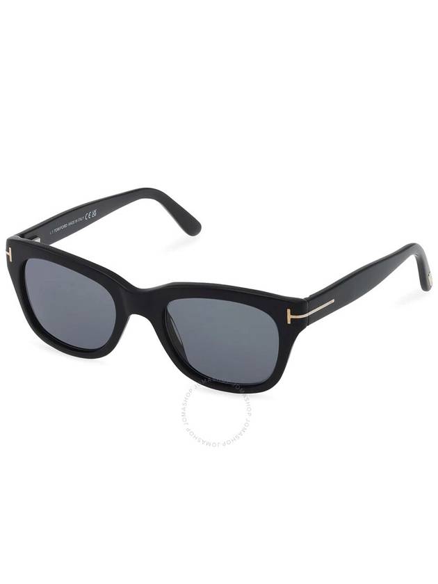 Tom Ford Snowdon Polarized Smoke Square Men's Sunglasses FT0237 01D 50 - TOM FORD - BALAAN 1