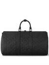 Keepall Bandouliere 50 Duffel Bag Black - LOUIS VUITTON - BALAAN 6