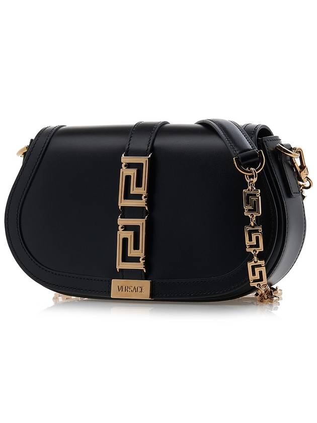 Greca Goddess Cross Shoulder Bag Black - VERSACE - BALAAN 4