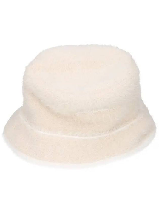 Le Bob Neve Fluffy Bucket Hat Off-White - JACQUEMUS - BALAAN 2