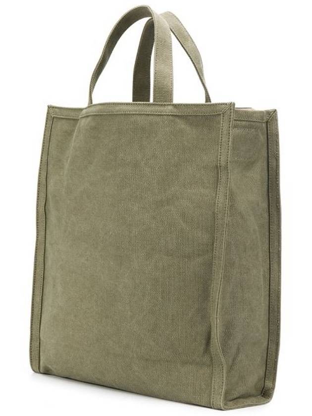 Recovery Logo Printing Cotton Tote Bag Khaki - A.P.C. - BALAAN 4