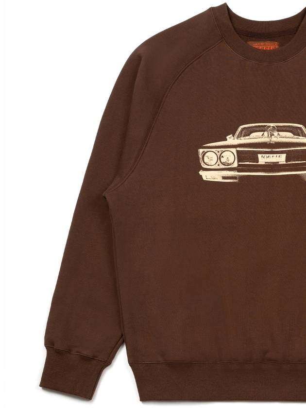 Headlight Sweatshirt Brown I5WE02BR - IOEDLE - BALAAN 5