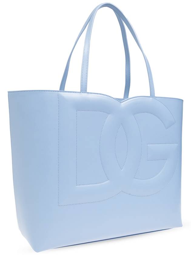 Dolce & Gabbana Bag DG Logo Type Shopper, Women's, Blue - DOLCE&GABBANA - BALAAN 4