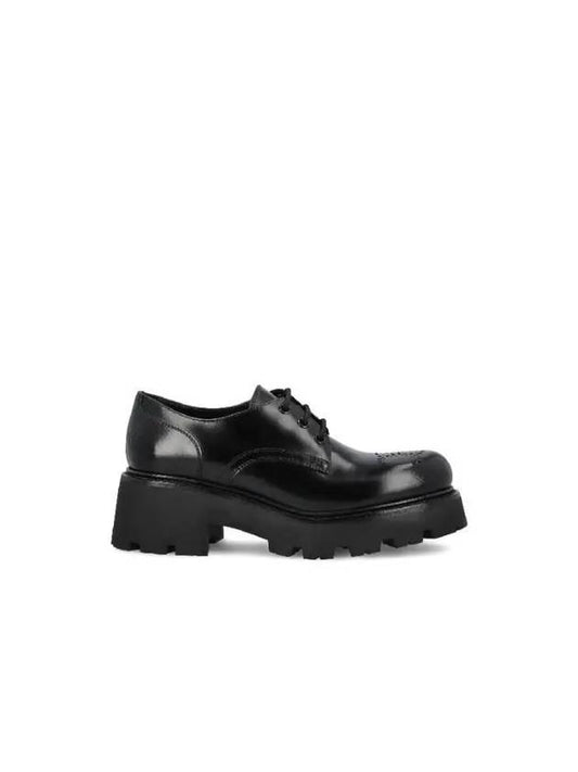 Triomphe Perforated Rangers Derby Black - CELINE - BALAAN 2