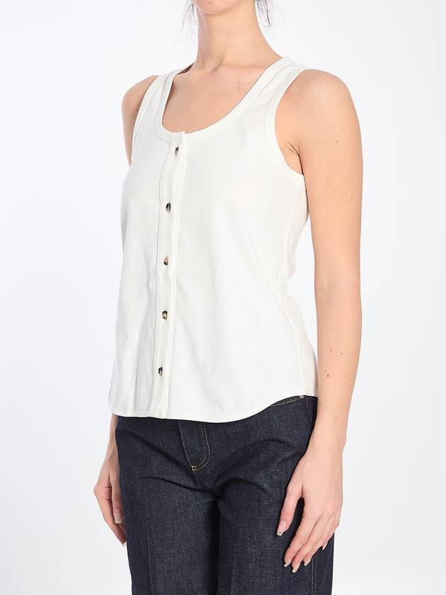 Tank Top With Buttons - BOTTEGA VENETA - BALAAN 2