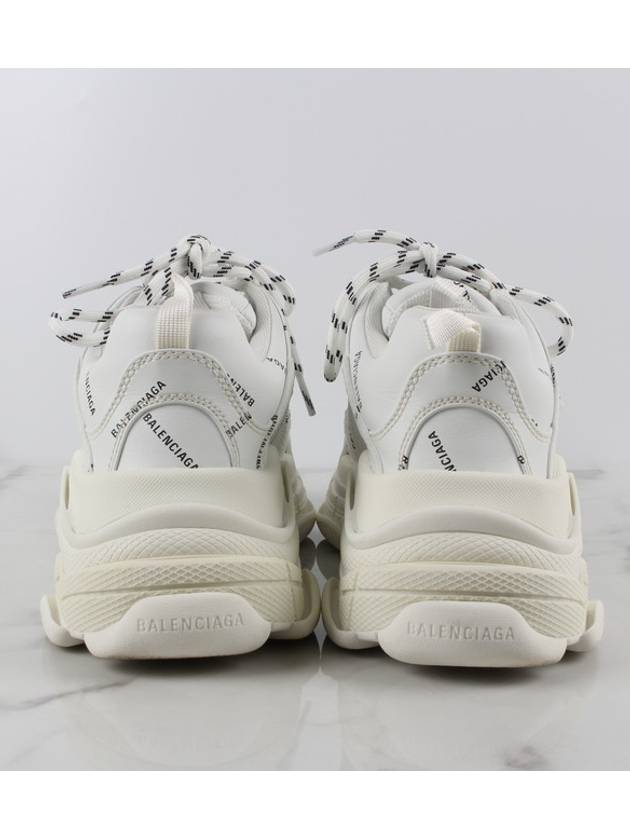 Triple S White Multi Logo 41 - BALENCIAGA - BALAAN 4