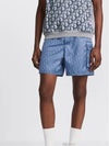 Oblique Parley Swim Shorts Blue - DIOR - BALAAN 3