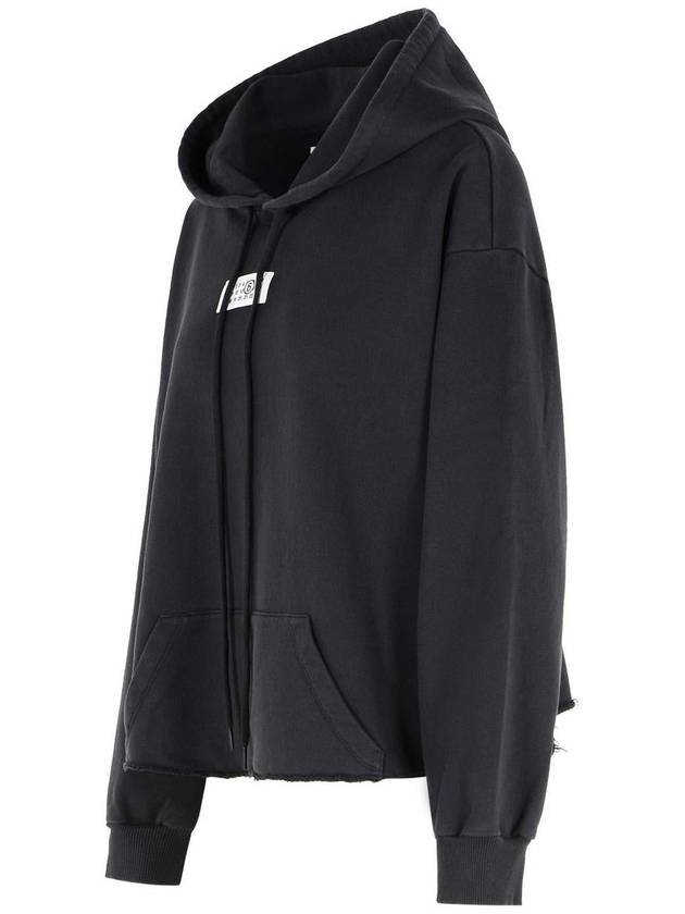 Number Logo Hoodie Black - MAISON MARGIELA - BALAAN 3