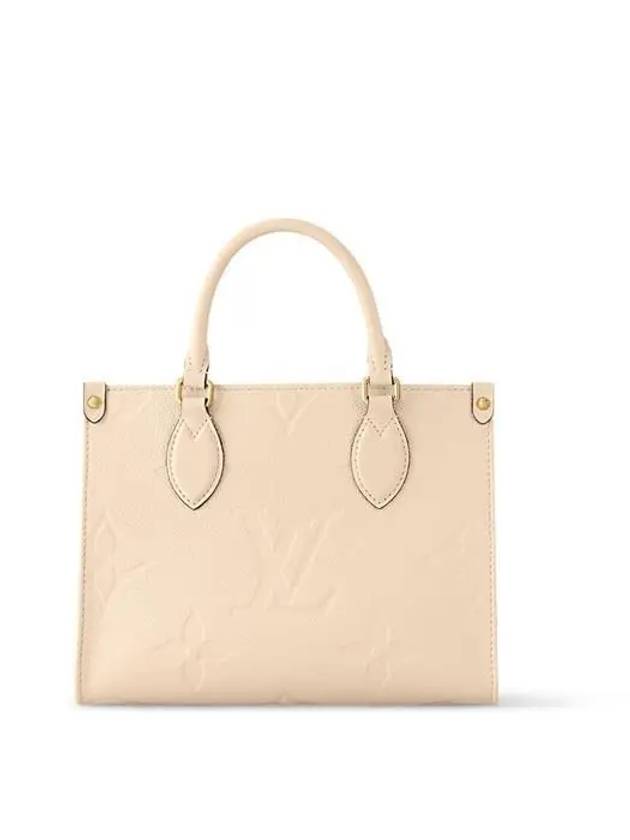 OnTheGo PM Tote Bag Cream - LOUIS VUITTON - BALAAN 2