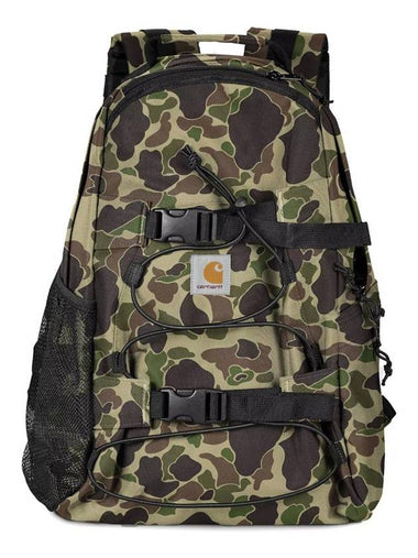 Kickflip Recycled Polyester Canvas Backpack Camo Green - CARHARTT WIP - BALAAN 1