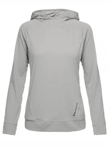 BLACK DIAMOND Alpenglow Hoodie WOMENS Pewter NAWAP752080 - BLACKBROWN - BALAAN 1