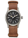 H69439531 Khaki Field Mechanical Men's Leather Watch - HAMILTON - BALAAN 2