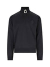 Anchor Logo Half Zip-Up Track Jacket Black - JW ANDERSON - BALAAN 1