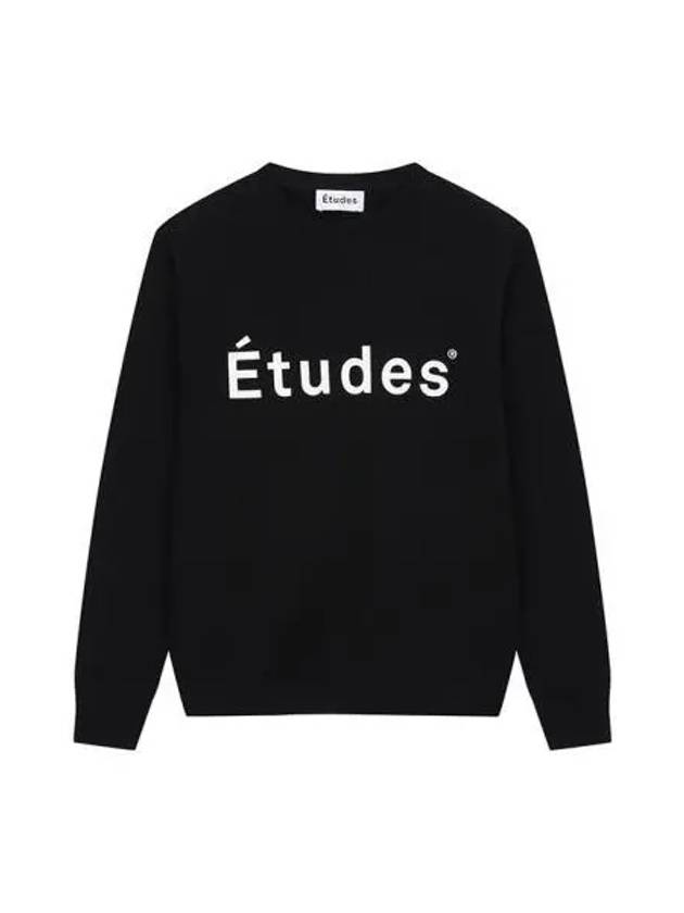 Etudes STORY Sweatshirt Black - ETUDES - BALAAN 1