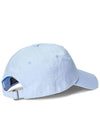 Embroidered Pony Logo Ball Cap Light Blue - POLO RALPH LAUREN - BALAAN 3