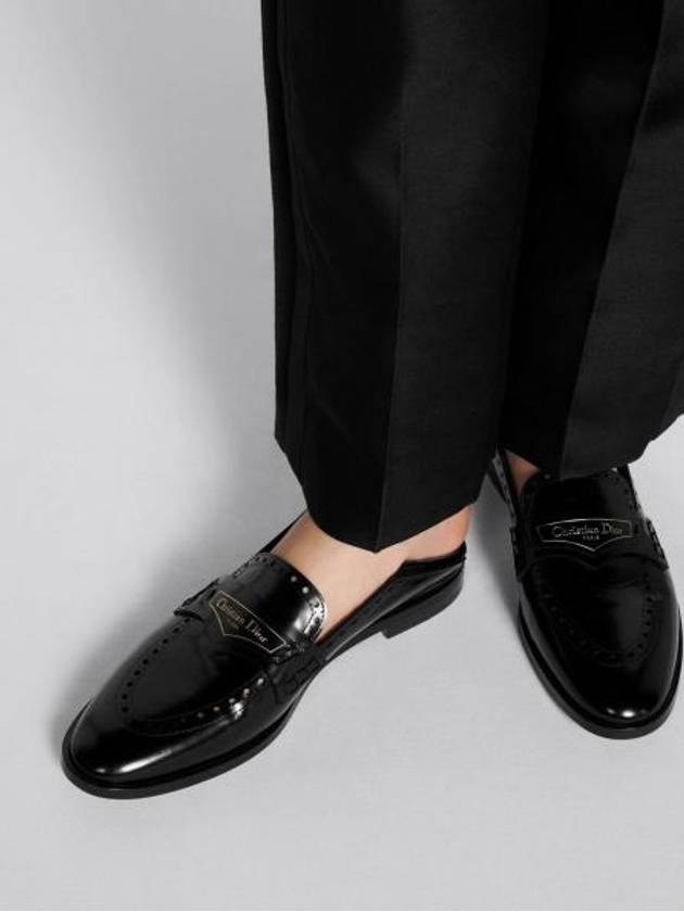 Boy Logo Loafers Black - DIOR - BALAAN 4