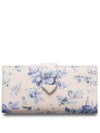 Floral Print Leather Wallet 1MV0252C14 - PRADA - BALAAN 1