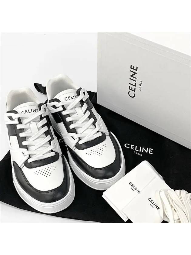 CT 07 Calfskin Low Top Sneakers White - CELINE - BALAAN 9