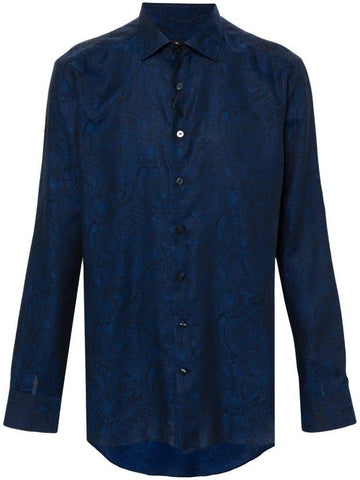 Etro Shirt With Jacquard Effect - ETRO - BALAAN 1