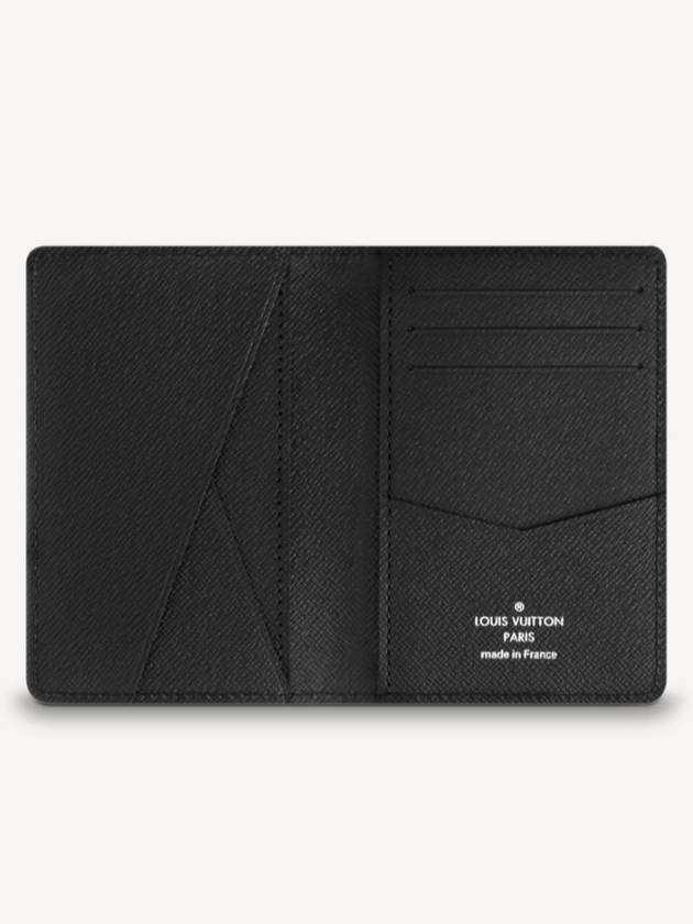 Pocket Organizer Epi Bi Fold Card Wallet Noir - LOUIS VUITTON - BALAAN 5