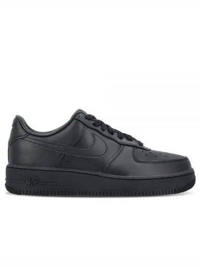 Men's Air Force 1 07 Fresh Low Top Sneakers Black - NIKE - BALAAN 2