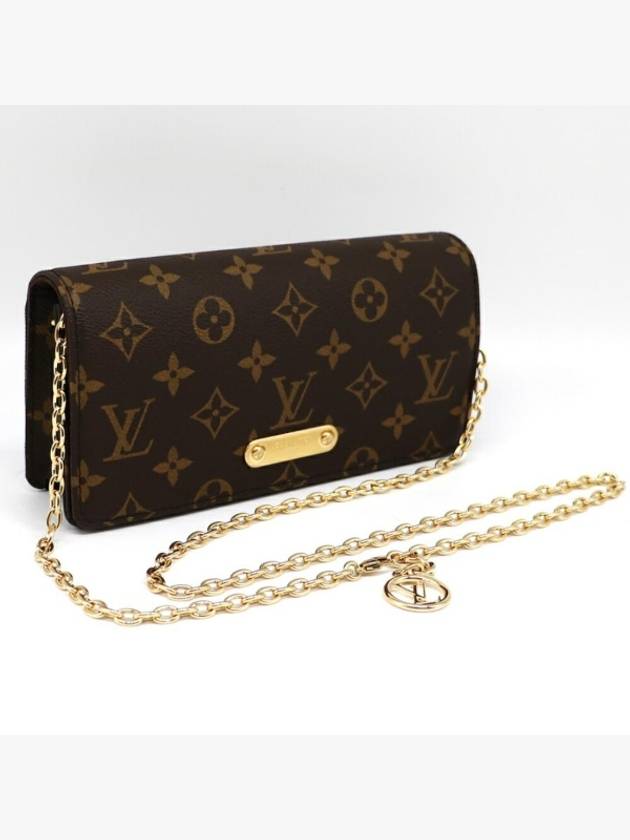 Lily Monogram Chain Shoulder Bag Brown - LOUIS VUITTON - BALAAN 3