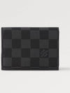 Damier Envelope Business Card Wallet Graphite - LOUIS VUITTON - BALAAN 3