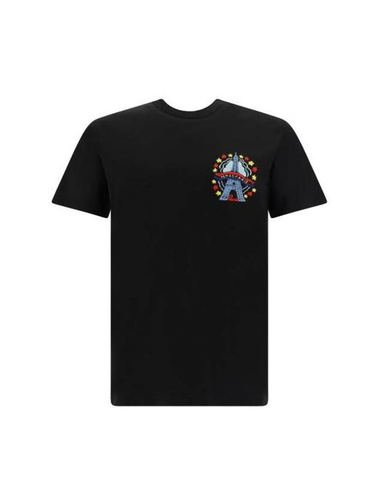 short sleeve t-shirt FE55TS2714SG 99J BLACK - KENZO - BALAAN 1