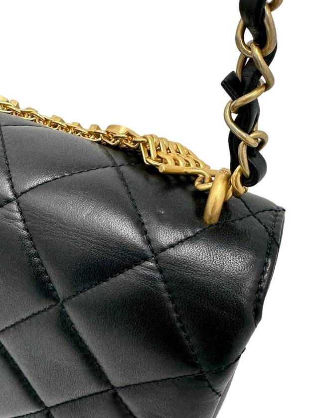 Women s AS3240 Lambskin Strass Gold Metal Shoulder Bag Built in Chip - CHANEL - BALAAN 11