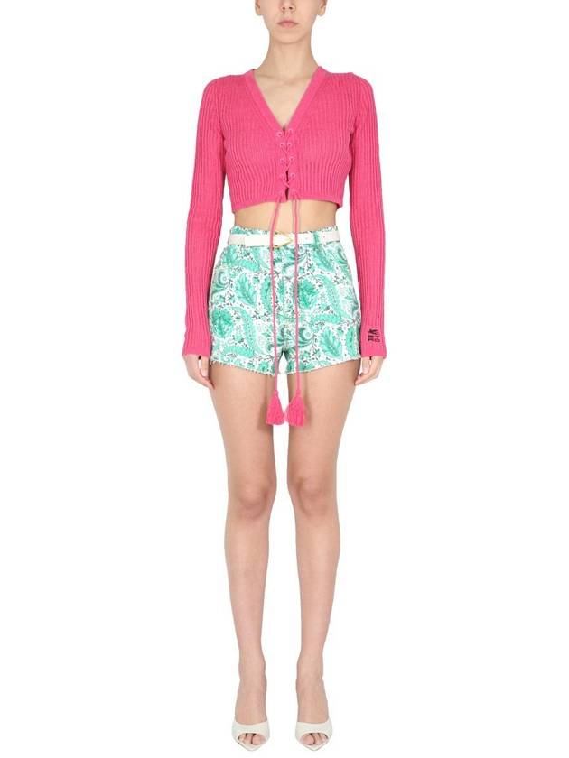 strap knit top pink - ETRO - BALAAN 2