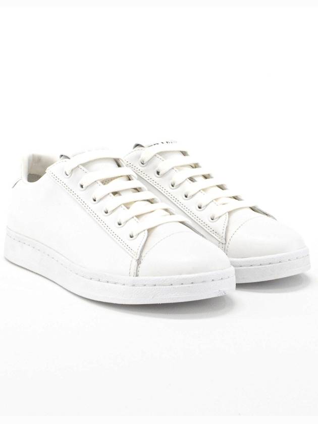 Kids Vitello Soft Sneakers EU Size White 0E0810 3ON8 F0009 - PRADA - BALAAN 5