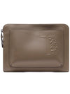 Men's T Monogram Clutch Bag - TOD'S - BALAAN 1