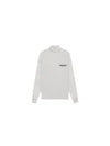 Fear of God Essential Men s Light Oatmeal The Core Collection Mock Neck Sweatshirt 192SU224427F - FEAR OF GOD - BALAAN 6